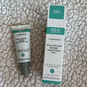 Ren clean skincare-clear calm non-drying acne treatment gel